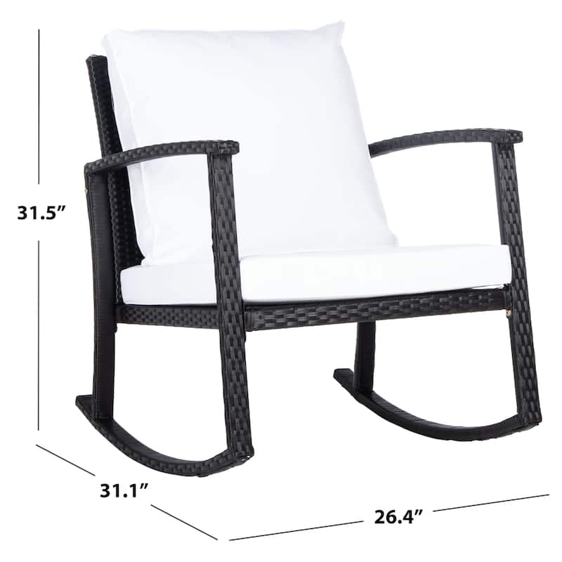 SAFAVIEH Outdoor Concepta Rocking Chair - 26W x 32D x 31H
