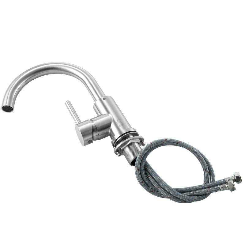 Indigo Home Single Hole Single Handle Bathroom Faucet