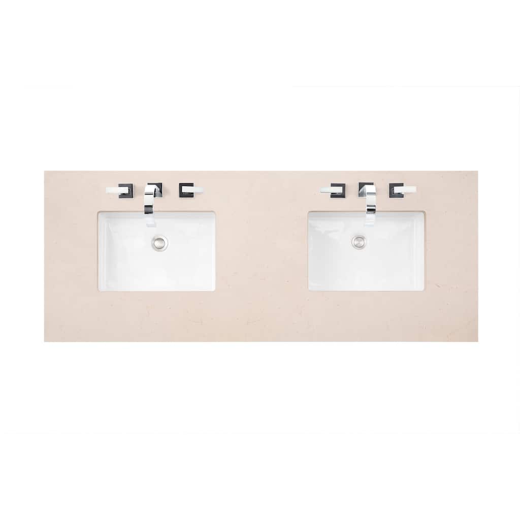 James Martin Vanities 60" Quartz Vanity Top with 1 Undermount