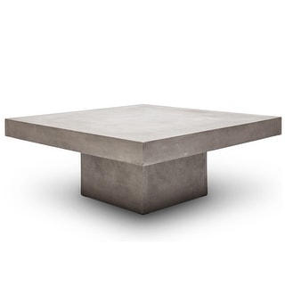 Urbia Una Square Concrete Coffee Table - Bed Bath & Beyond - 29893256