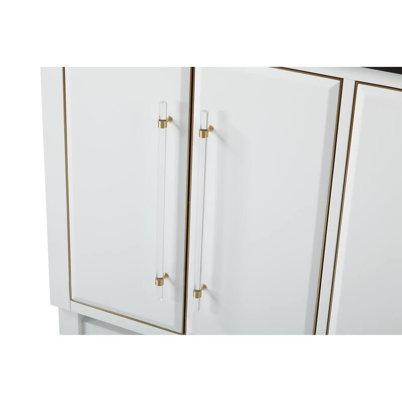 60" Tenant Brand Bertone Double Bathroom Sink Vanity