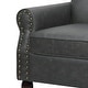 preview thumbnail 74 of 131, Mid-Century Modern Accent Chairs with Nailhead Trim