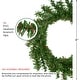 preview thumbnail 5 of 6, Canadian Pine Artificial Mini Christmas Wreath - 8" - Unlit