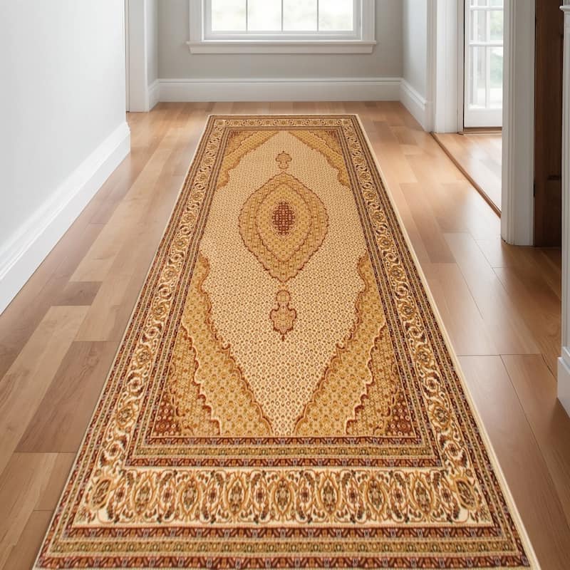 HomeRoots Gihe Moroccan Traditional Runner Area Rug - 2' X 12'