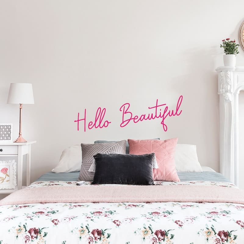 Tempaper Hello Beautiful Removable Wall Decal (1 Sheet)