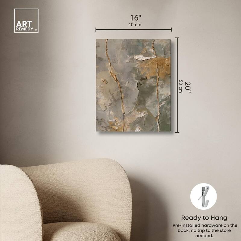 Gossamer Pathways II Canvas by Art Remedy, Gallery Wrapped