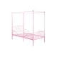 preview thumbnail 16 of 14, Avenue Green Carmi Pink Twin Metal Bed Pink - Twin