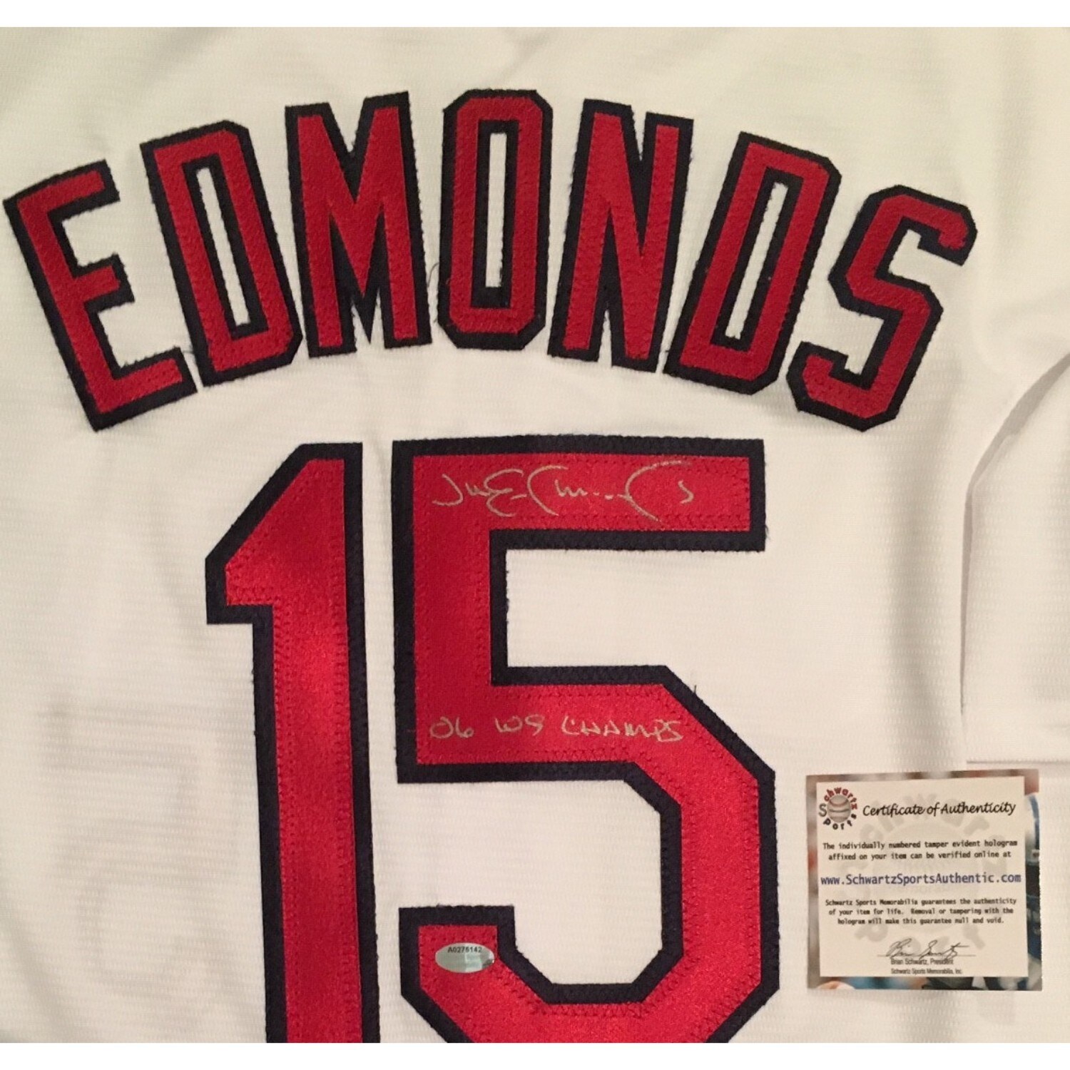 jim edmonds jersey