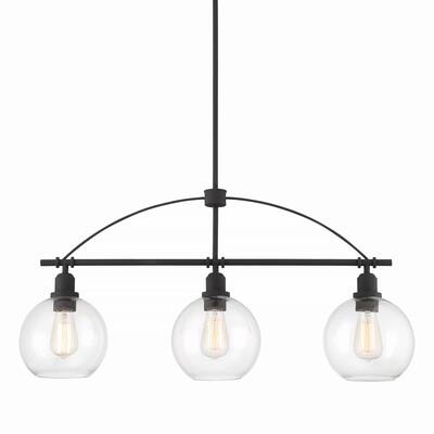 Acroma 3 - Light Kitchen Island Linear Pendant-UL