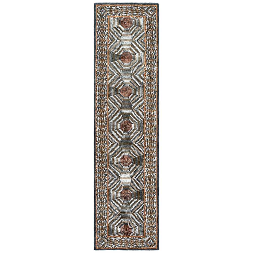 SAFAVIEH Handmade Micro-Loop Hiltrud Modern Wool Rug