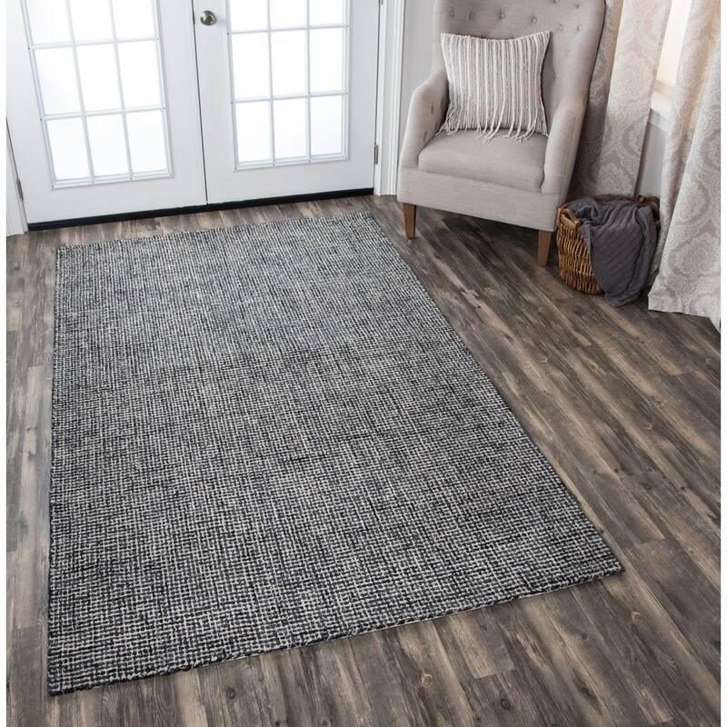 Alora Decor London Hand-tufted Tweed Wool Rug