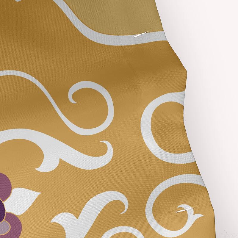 West Indies, Floral Print Shower Curtain