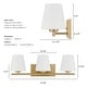 preview thumbnail 4 of 5, Hunter Fauna Grove 3-Light Bathroom Vanity Light - Modern, Transitional