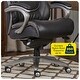 preview thumbnail 11 of 12, Serta Baxter Big and Tall Smart Layers Ergonomic Executive Office Chair, Black/ Gray
