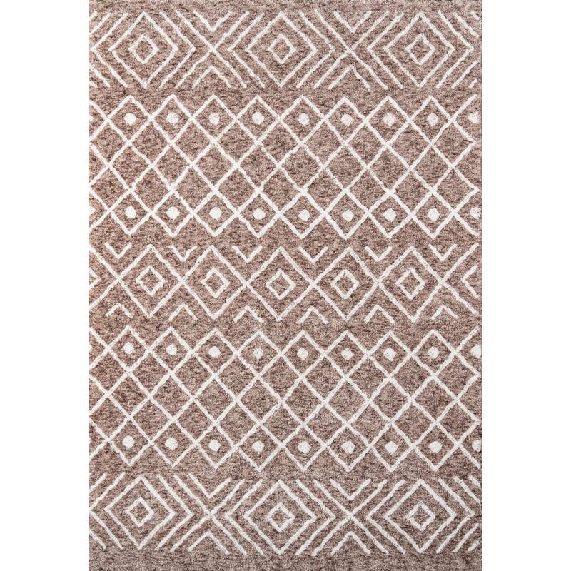 Momeni Margaux Tufted Polyester Area Rug - 9' x 12' - Taupe - Rectangle