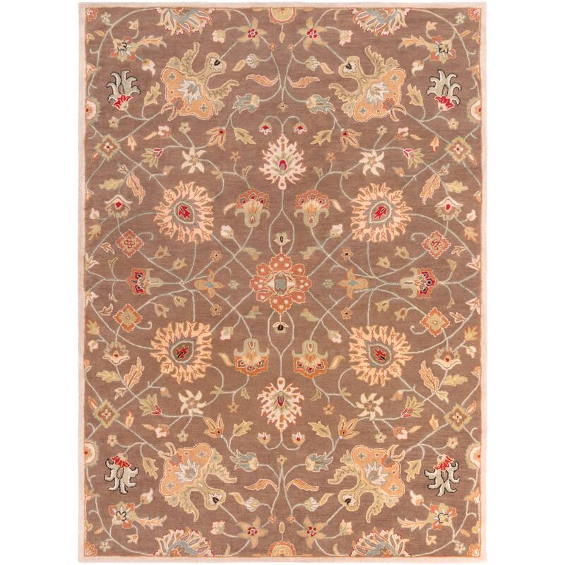 Hand-tufted Trey Traditional Wool Area Rug