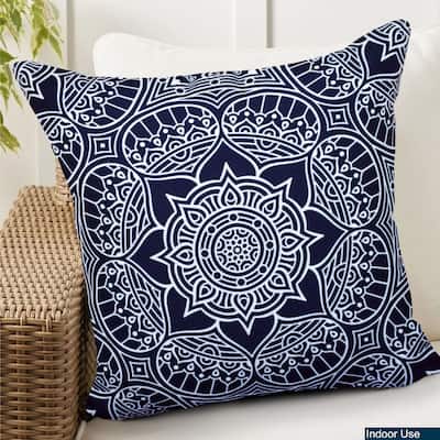 Indoor Outdoor Waterproof Throw Pillows 18x18 Inches with Inserts for Your Patio Furniture, Chairs, Indoor Décor