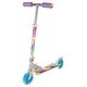 preview thumbnail 1 of 3, Ozbozz Tie Dye Foldalbe Scooter - Light UP Wheels - Ages 5 and up