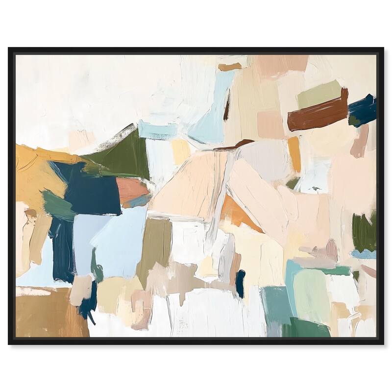 Pastel Mixture Canvas by Art Remedy - Black - 36" x 30"