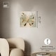 preview thumbnail 13 of 15, Sage Butterfly Colorful Canvas Wall Art by Art Remedy, Gallery Wrapped