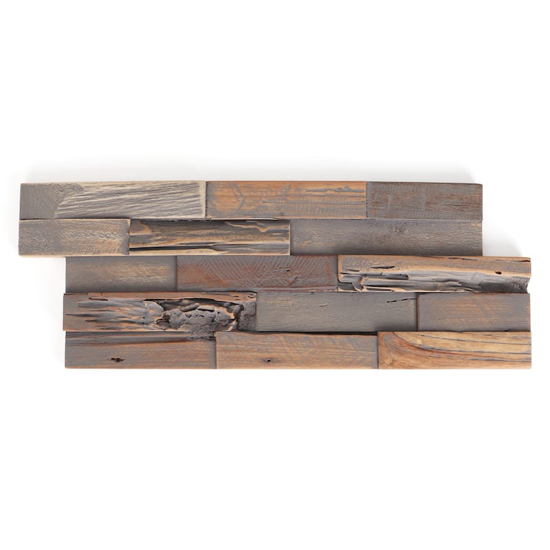 Teak Wall Panels - 12 panels - Tinted
