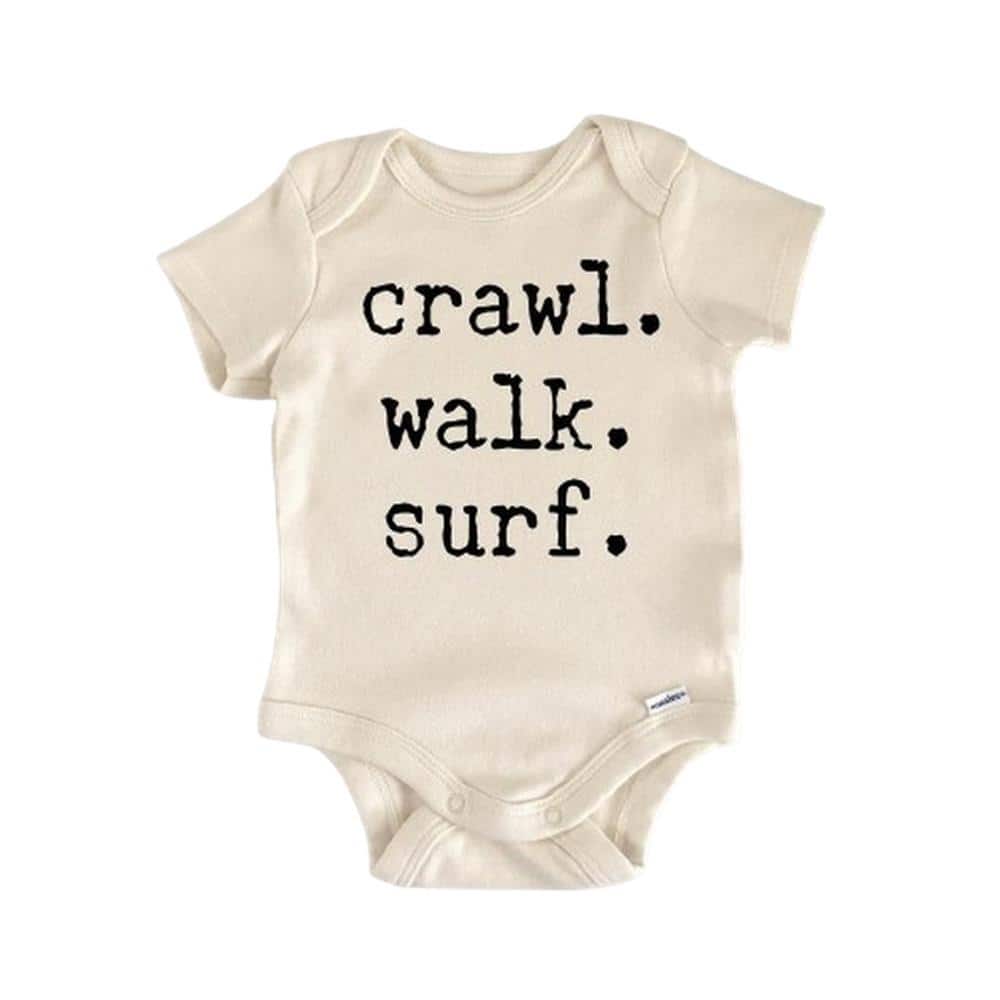 Surfer Surfing Surfboarding - Baby Boy Girl Clothes Infant Bodysuit Funny Cute Newborn