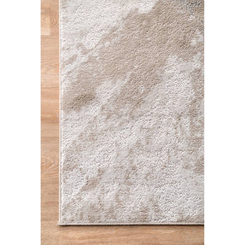 Nuloom Violet Abstract Area Rug