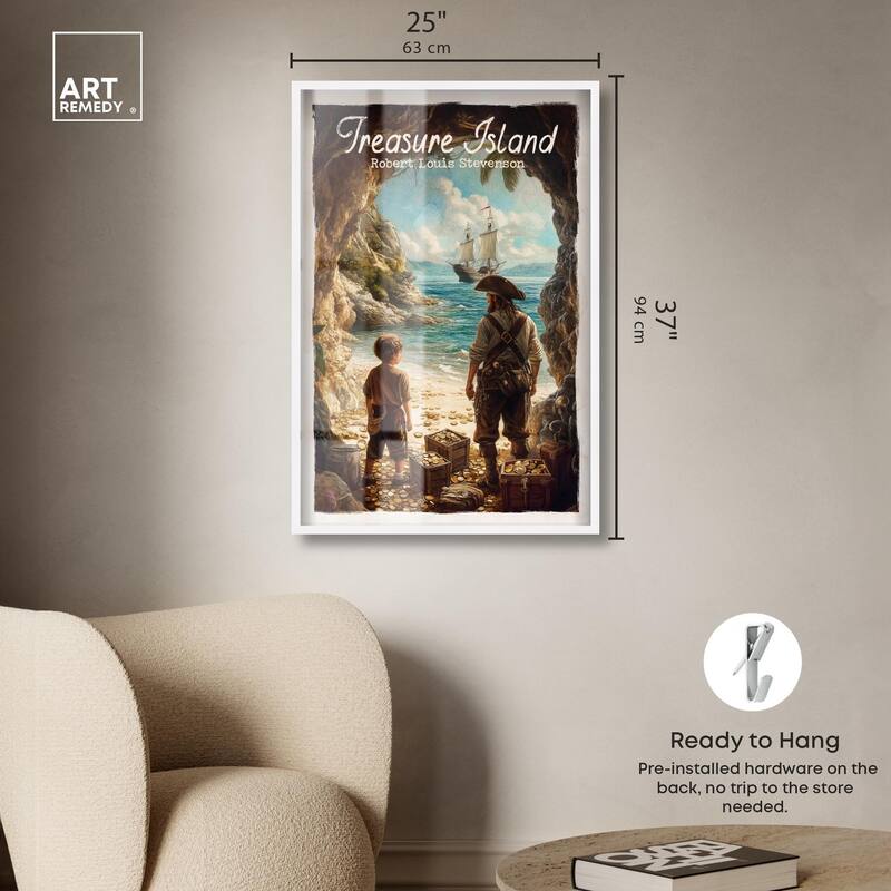 Treasure Island Classic Shadowbox by Art Remedy