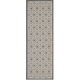 preview thumbnail 55 of 79, SAFAVIEH Courtyard Carolee Indoor/ Outdoor Patio Backyard Rug 2'3" x 6'7" - Anthracite/Beige