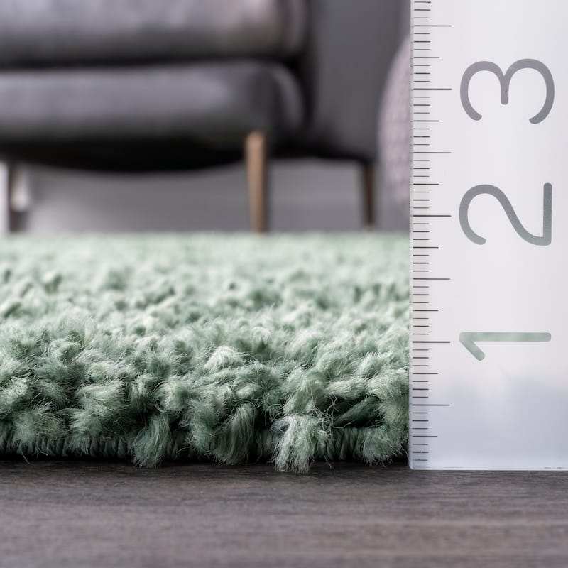 Nuloom Kara Solid Shag Area Rug