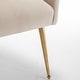 preview thumbnail 86 of 106, SEYNAR Modern Dining Chairs Set of 6, Velvet Accent Chair Tufted Back Armless Chair with Back Pull