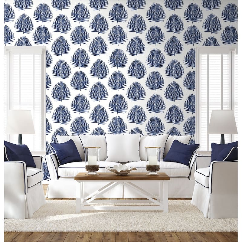 The Simple Life Island Palm Unpasted Wallpaper