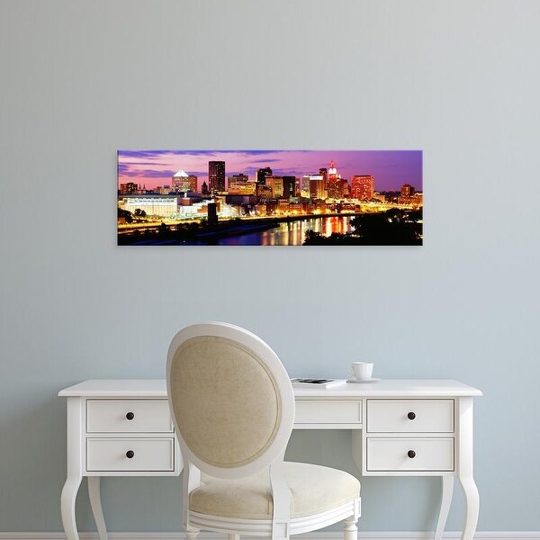 Easy Art Prints Panoramic Images's 'St Paul, Minnesota, USA' Premium Canvas Art
