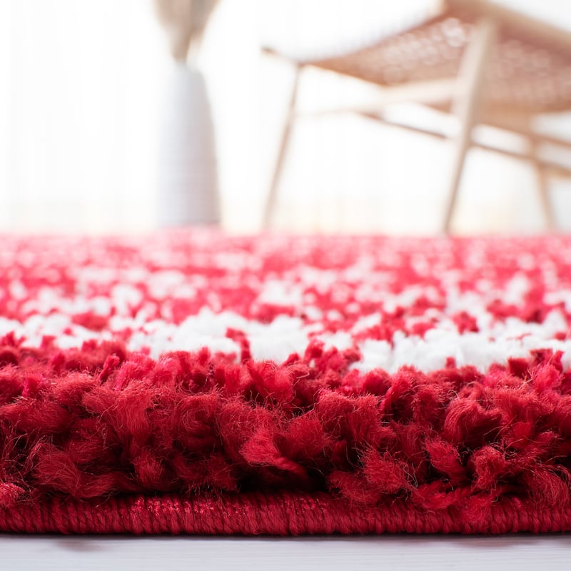 SAFAVIEH Arizona Shag Lotta Moroccan 1.2-inch Thick Rug