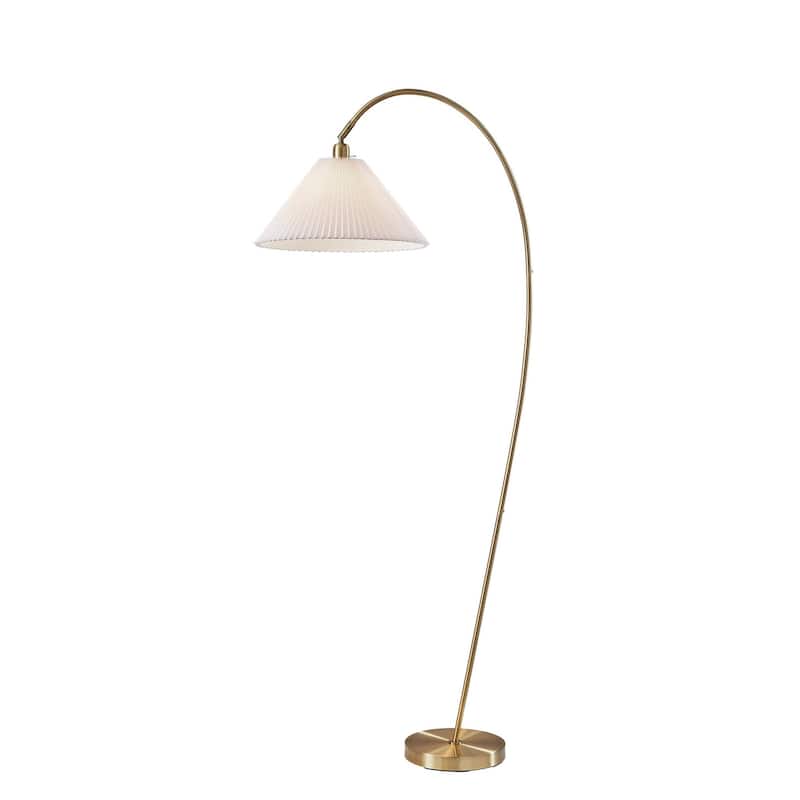 Delaney Floor Lamp - Antique Brass