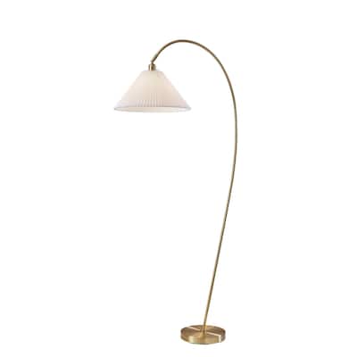 Delaney Floor Lamp - Antique Brass