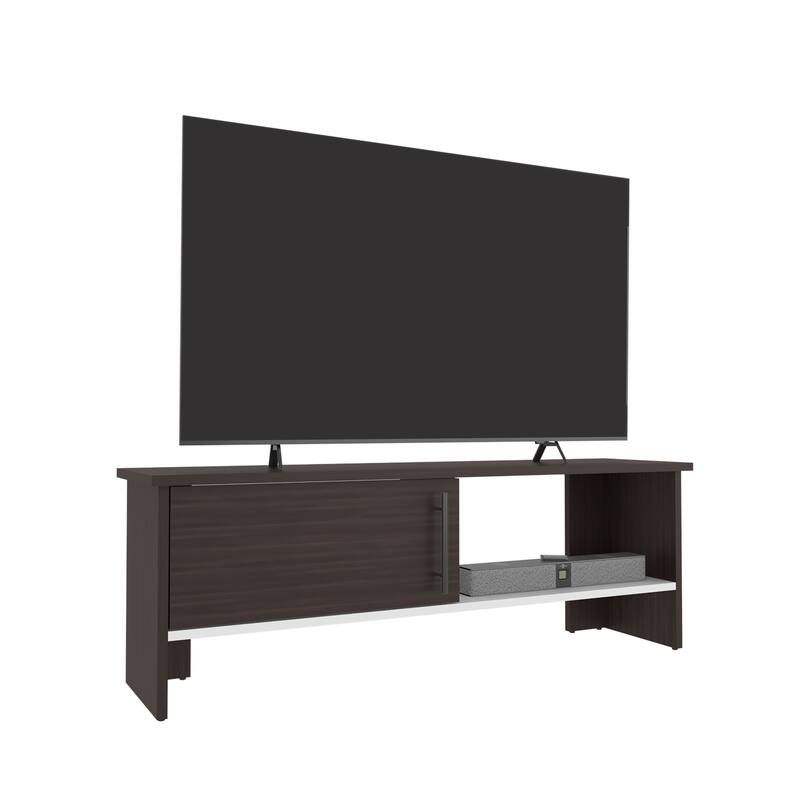 Modern Design TV Stand, 1 Door, 1 Shelf with durable materials,easy assembly