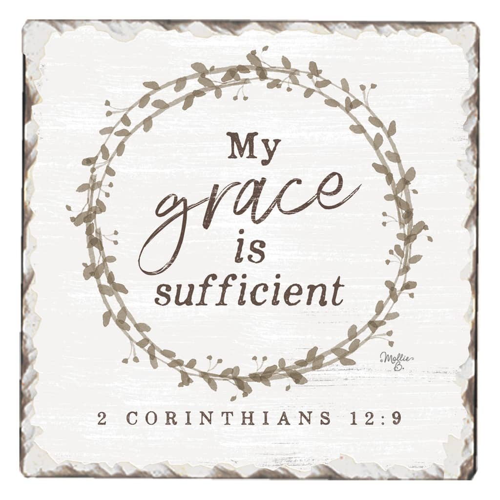 Counterart Absorbent Stone Coasters - Sufficient - Set of 4 - 4x4x64