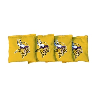 Minnesota Vikings NFL Football Yellow Cornhole Bags