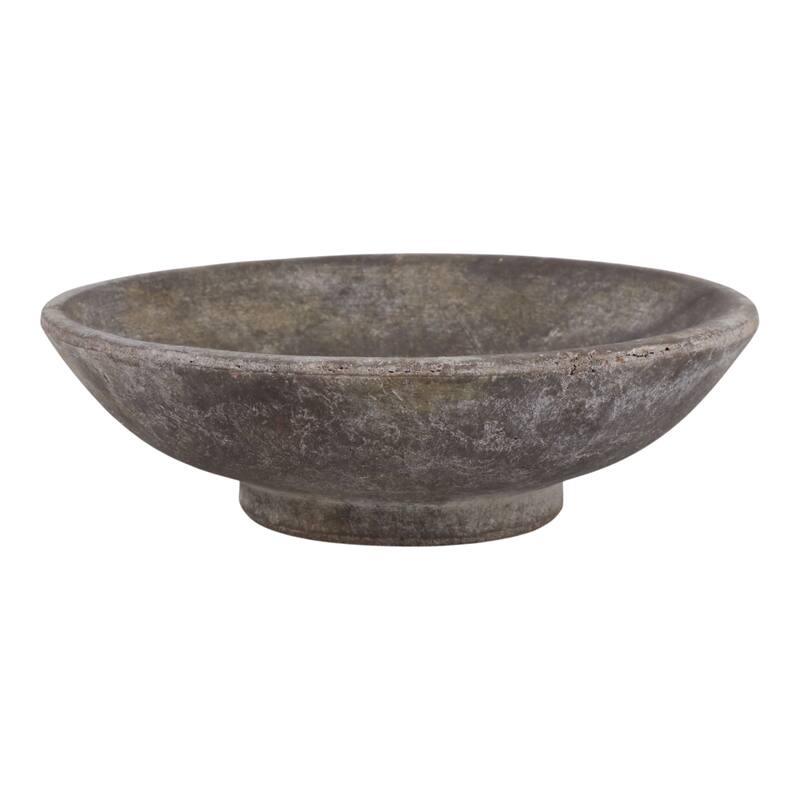 Terracotta Decorative Bowl Rustic Finish Diameter Weathered - 4" Brown - 11.5" x 11.5" x 3.75"
