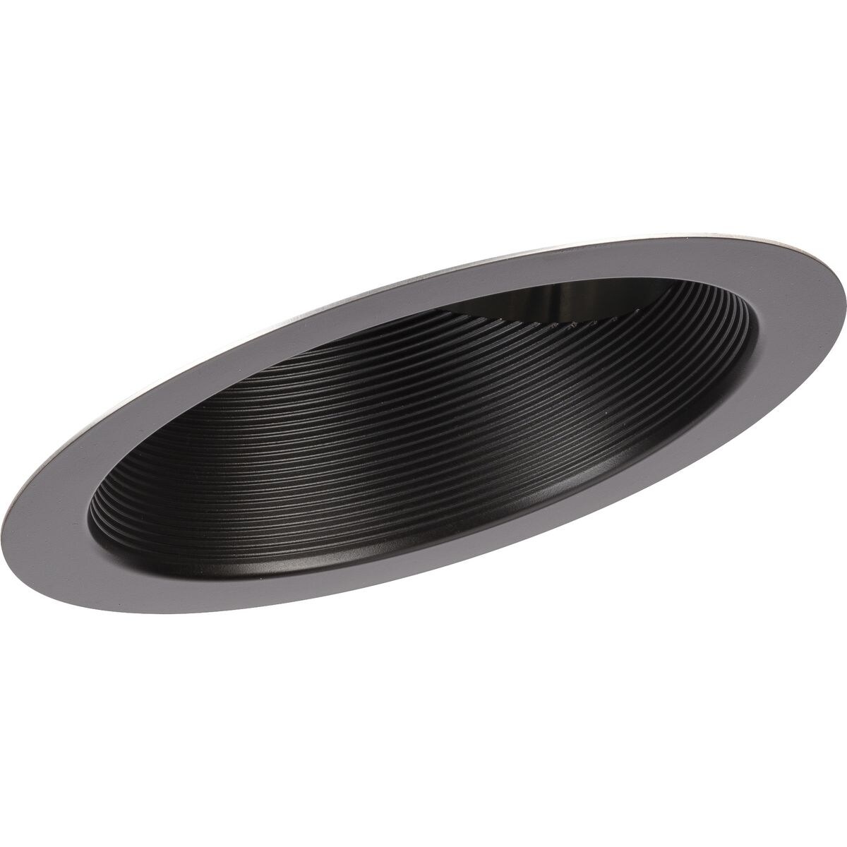 Progress Lighting 6 in. Antique Bronze Recessed Sloped Ceiling Step Baffle Trim for 6 in. Housing - Medium