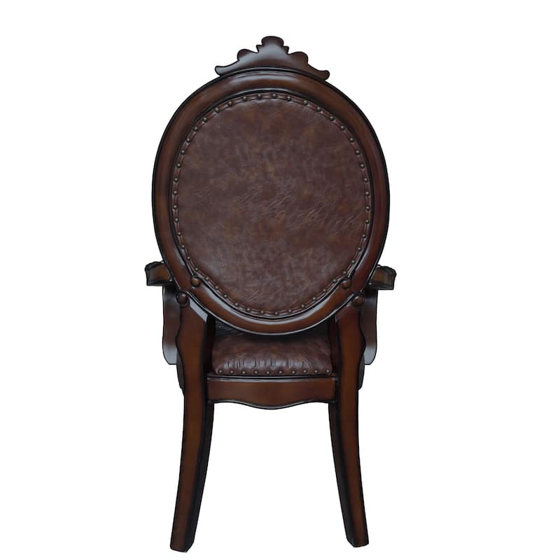 Arm Chair with Nailhead Trim (Set of 2)