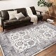 preview thumbnail 26 of 65, Washable Vintage Floral Area Rug Non-Slip Thin Rug for Living Room, Bedroom, Kitchen and Bath Machine Washable Indoor Pet Rugs