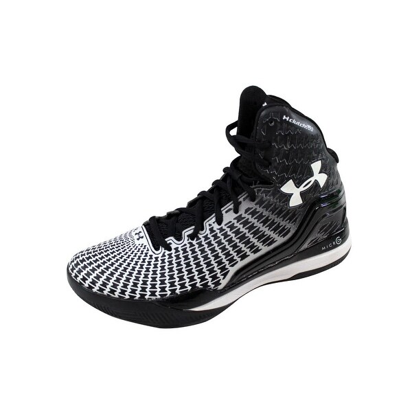 under armour clutchfit drive low stephen curry shoes black white
