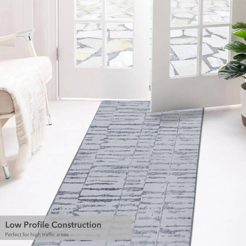 Jean Pierre New York Enderlin Stripe Dream Printed Chenille Rugs