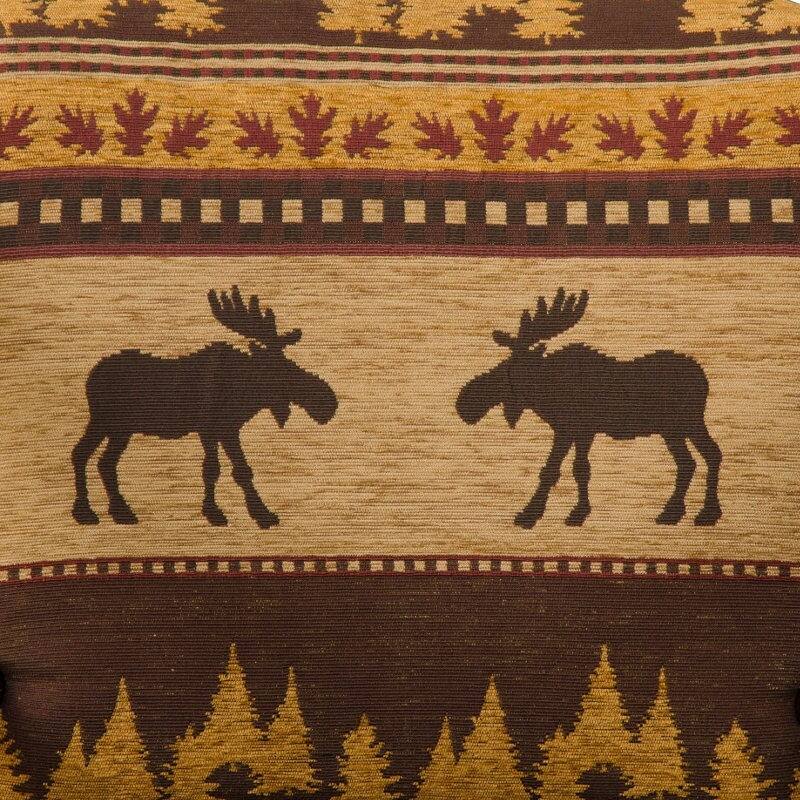 Hickory Log Footstool