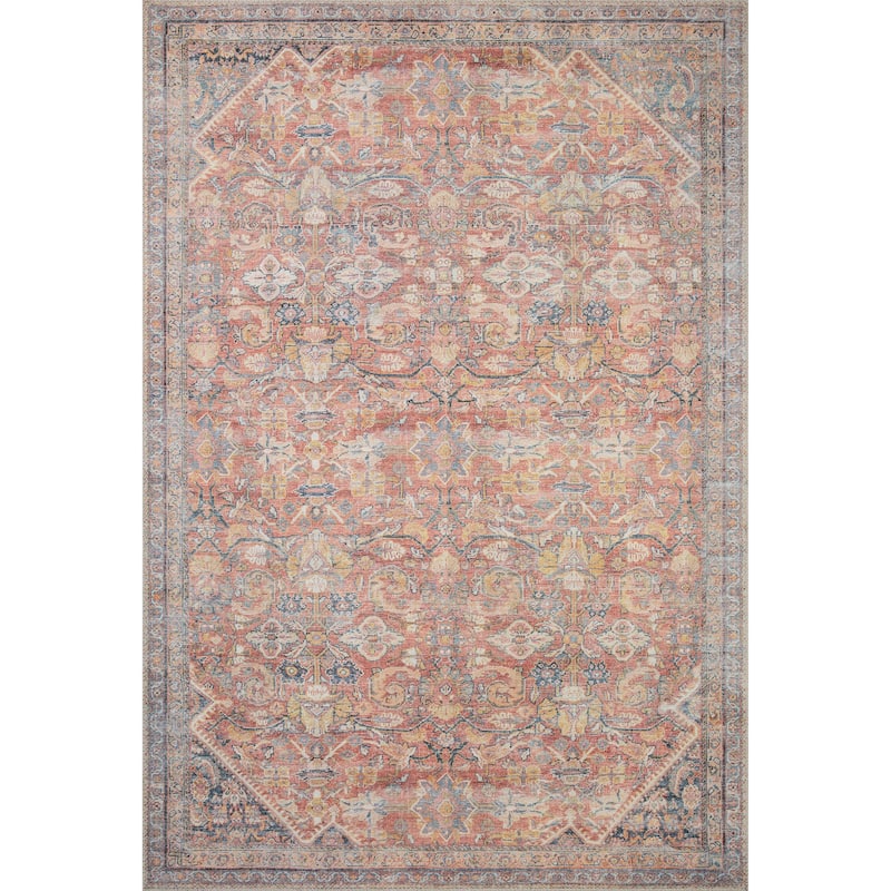 Alexander Home Bella Distressed Boho Area Rug