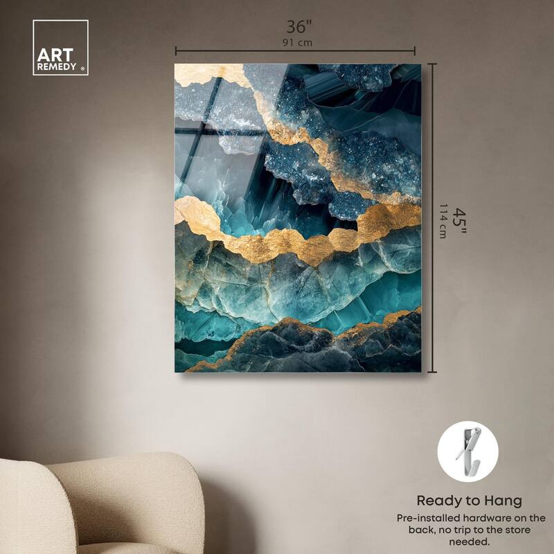 Power Edge II Acrylic by Art Remedy, Ready to Hang