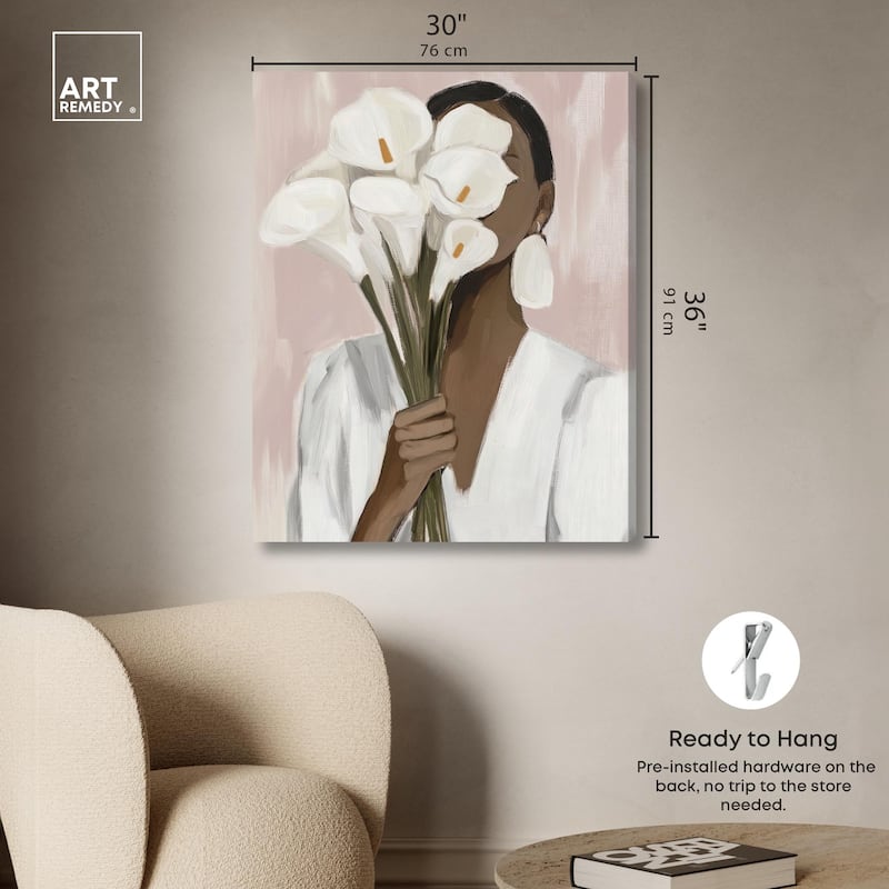 Linea I Canvas by Art Remedy, Gallery Wrapped