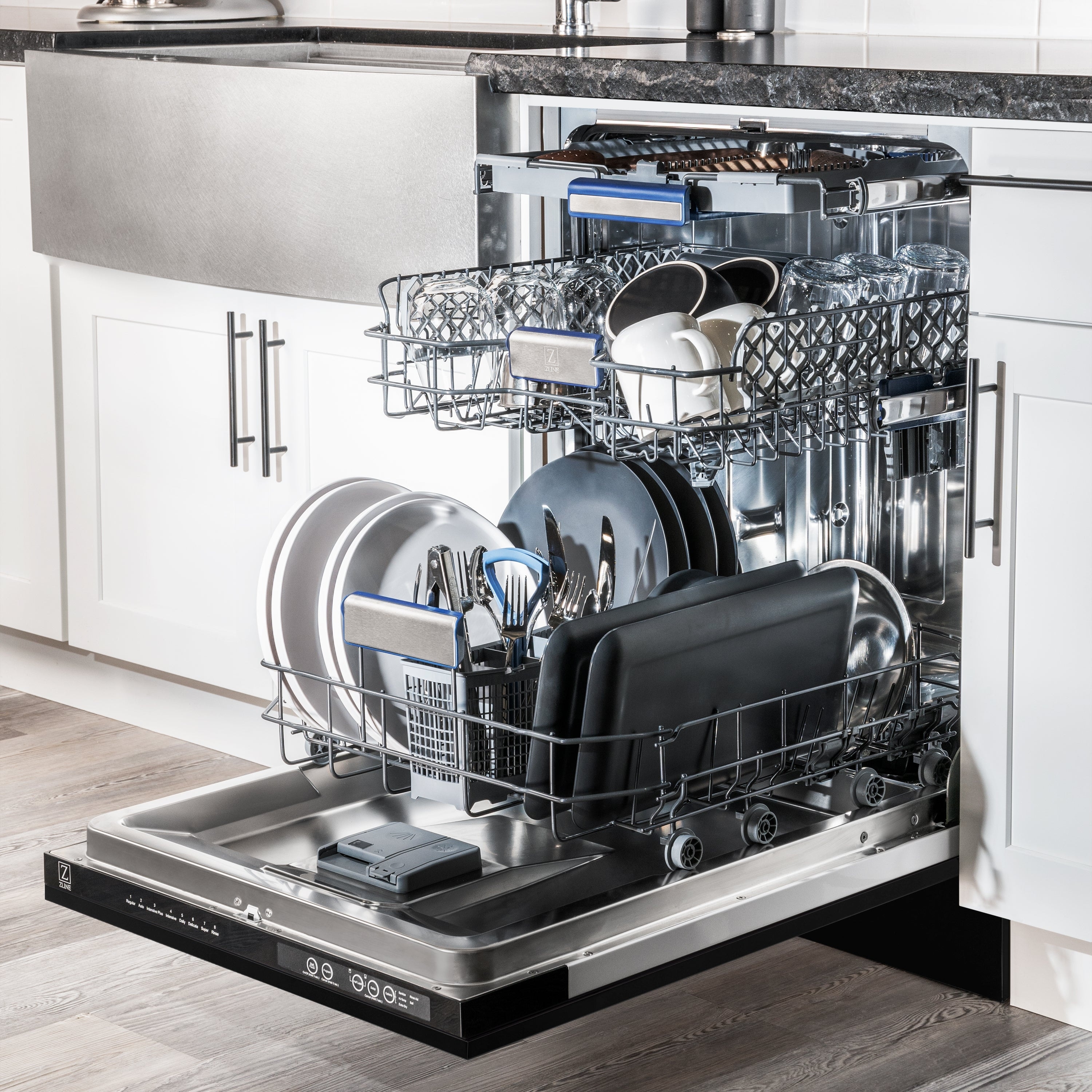 18 inch dishwasher best sale with 3rd rack